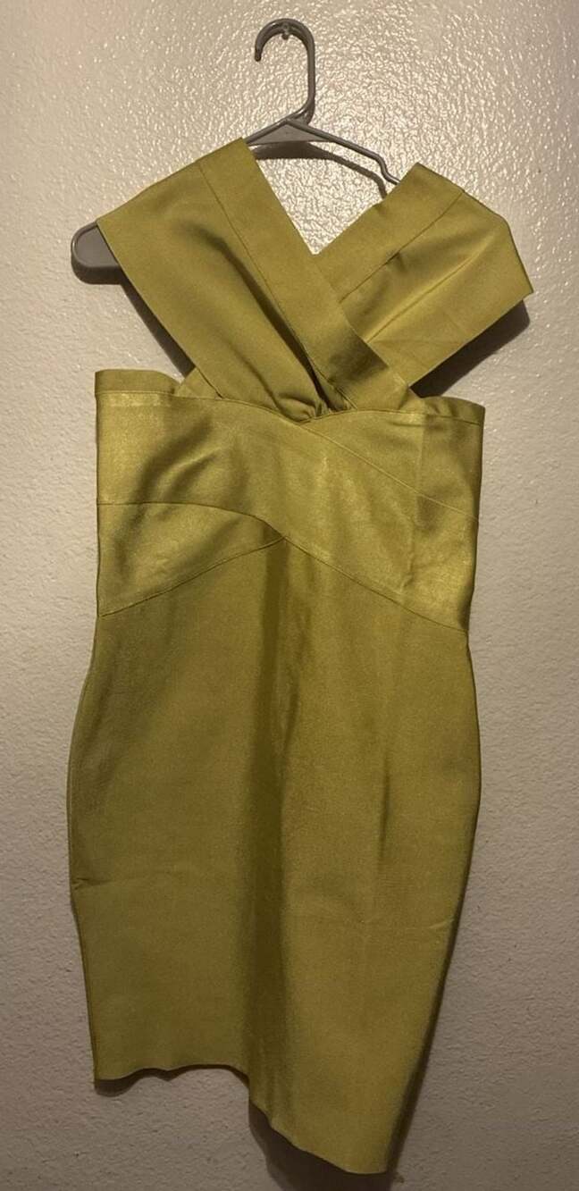 Fashion Nova Dolled Up For You Bandage Midi Dress Size XL